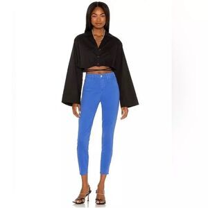 L'agence Margot High Rise Skinny Pants in Light Harbor Blue in Size 25